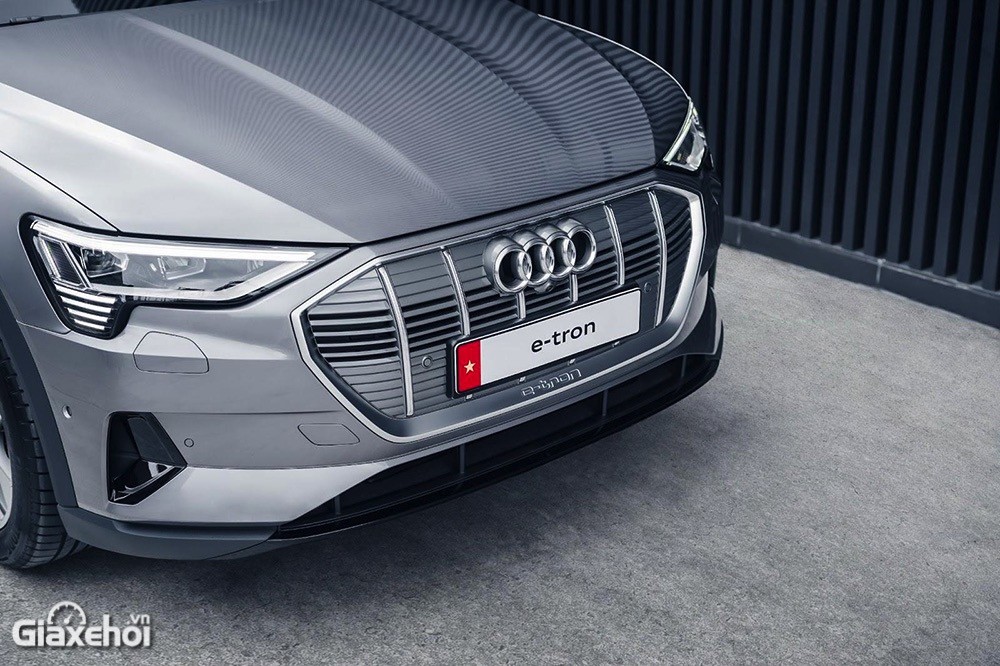 lưới tản nhiệt audi e tron suv 2023