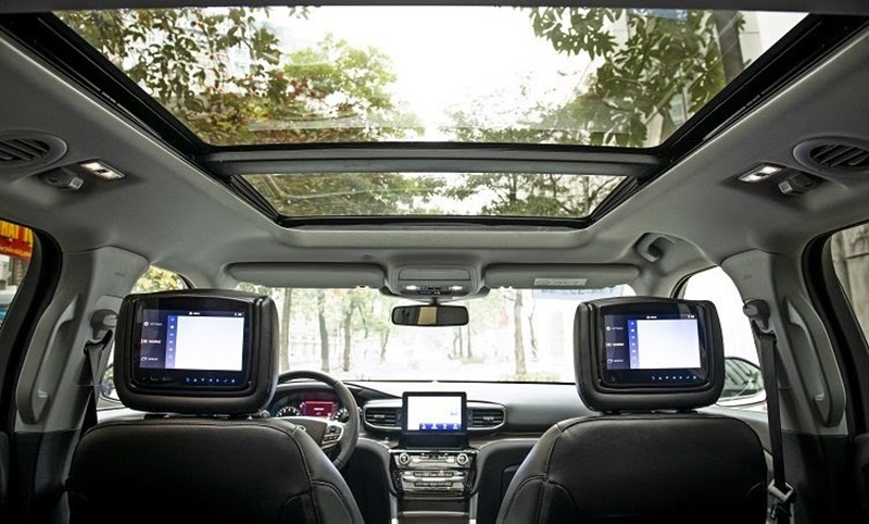 Ford Explorer 2023 có nhiều tiện nghi.