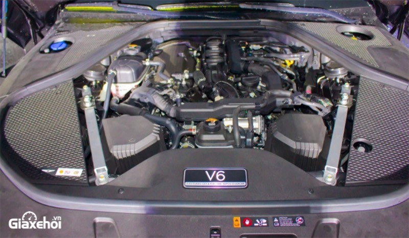 Genesis G90 2023 có động cơ V6.