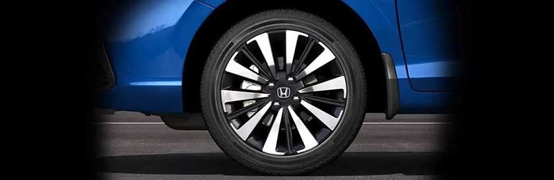Nâng cấp ở khu vực sườn xe Honda City 2024 đến từ bộ mâm tạo hình mới