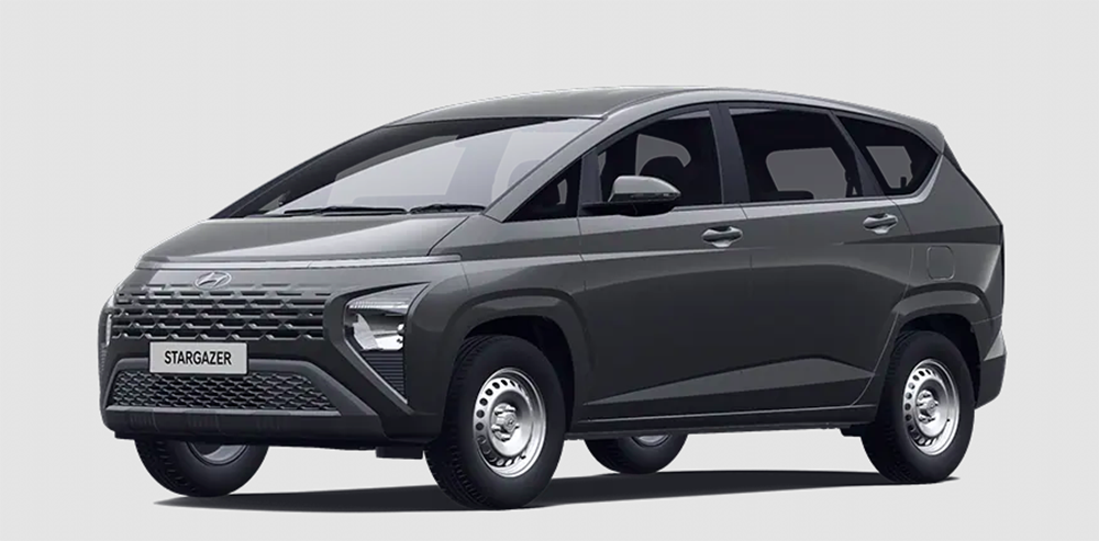 Hyundai Stargazer 2023 màu xám kim loại