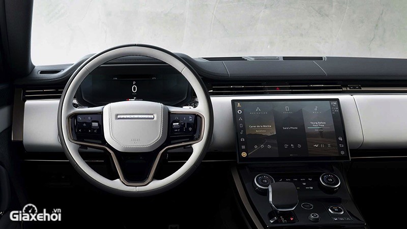 Range Rover Sport 2023 với khoang lái sang trọng.