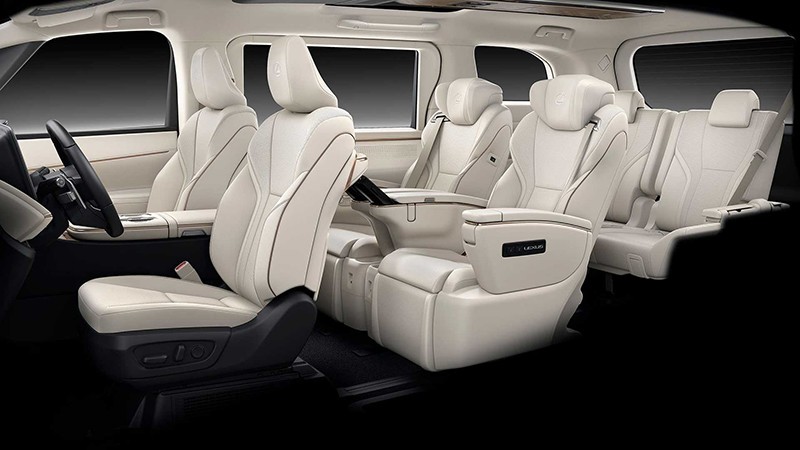 Lexus LM 2024 cấu hình 6 chỗ ngồi mang đến cho người dùng lựa chọn mới hấp dẫn.