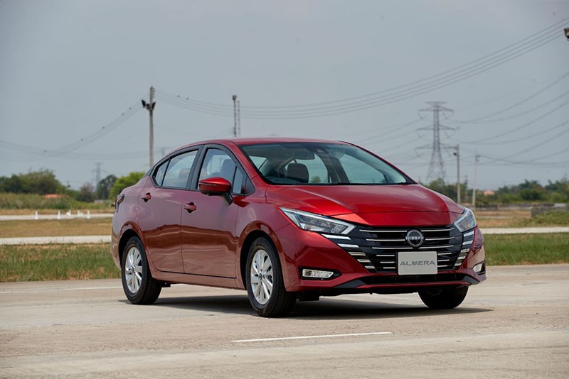 Nissan Almera 2024 phiên bản nâng cấp ra mắt tại Thái Lan