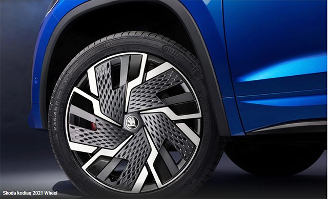 Skoda Kodiaq 2023 có tùy chọn mâm 17 - 20 inch.