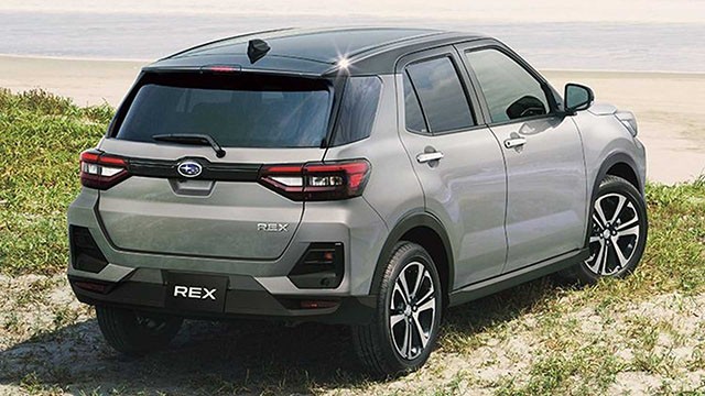 Subaru Rex 2023 có đèn hậu nổi.