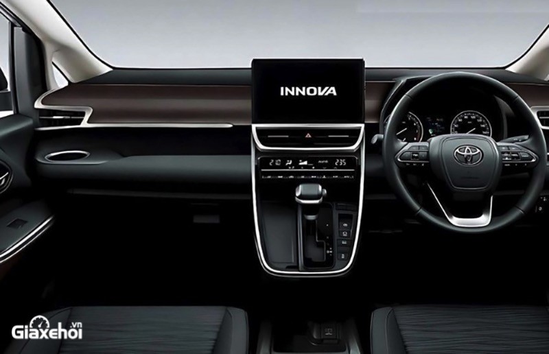 Khoang lái xe Toyota Innova 2023 hiện đại.