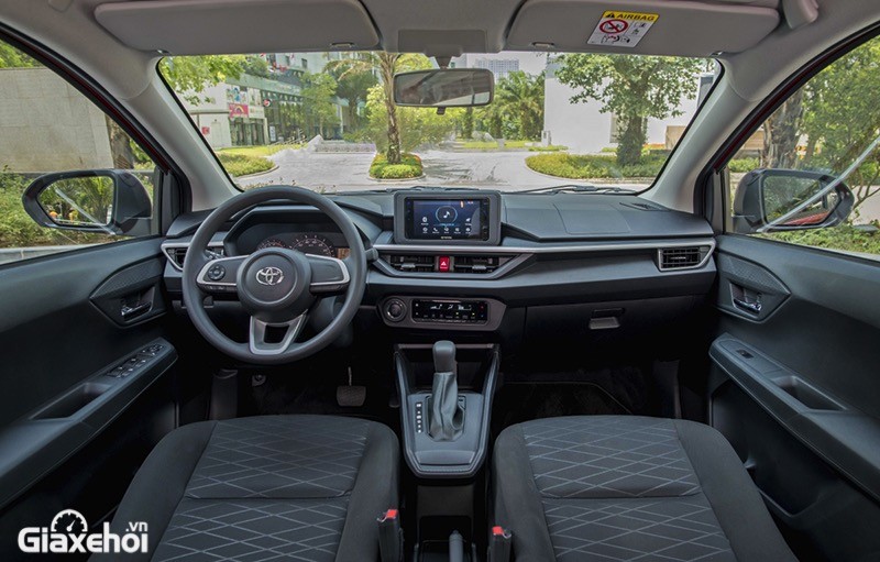 Toyota Wigo 2023 có sự nâng cấp đáng kể về nội thất