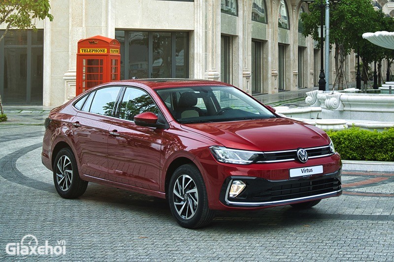Volkswagen Virtus 2023 là chiếc xe có kích thước hàng đầu phân khúc sedan hạng B tại Việt Nam thời điểm này.