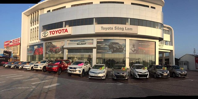 Ở khu vực Bắc miền Trung, Toyota Sông Lam là lựa chọn của khách hàng ở khu vực Nghệ An, Thanh Hóa, Hà Tĩnh hay Quảng Bình.