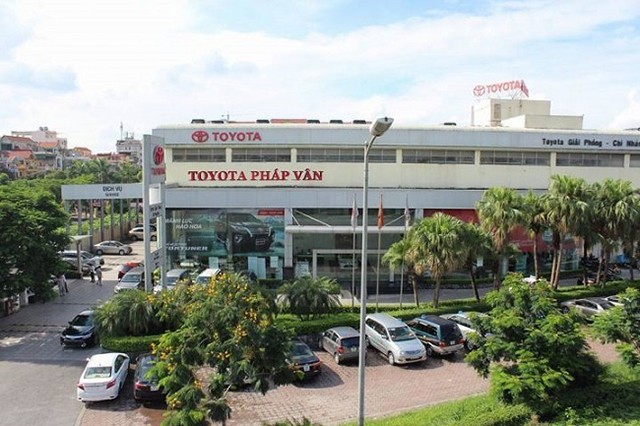 Toyota Sure Giải Phóng - Pháp Vân tọa lạc Ngã ba Pháp Vân, Phường Hoàng Liệt, Quận Hoàng Mai, Hà Nội.