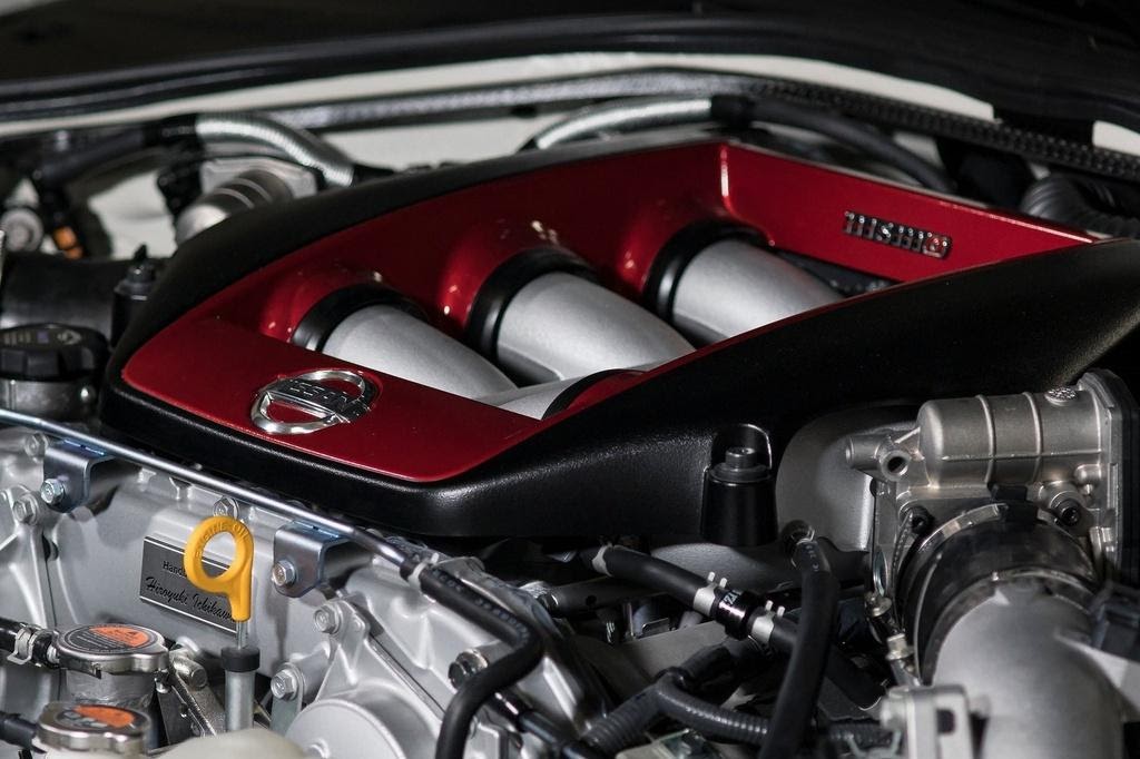 Động cơ V6 3.8L trên Nissan GT-R 2023