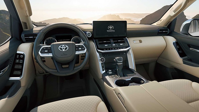 Những điểm mới cực hấp dẫn trên Toyota Land Cruiser 2022 sắp bán tại Việt Nam
