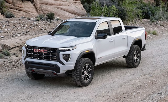 Trong phân khúc bán tải cỡ trung, GMC Canyon là xe tần suất sửa chữa cao hơn