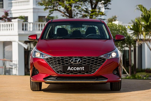 Hyundai Accent bán kém gần 300 xe so với tháng trước nên tụt xuống vị trí thứ 7 trong tháng 4/2023.