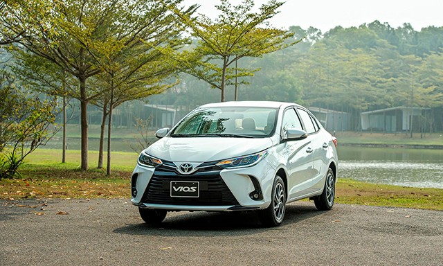 Toyota Vios là xe bán chạy nhất Việt Nam từ đầu năm 2022.