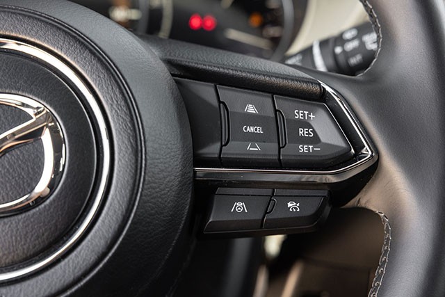 Tính năng kiểm soát hành trình thích ứng là trang bị tiêu chuẩn của Mazda CX-5 2023