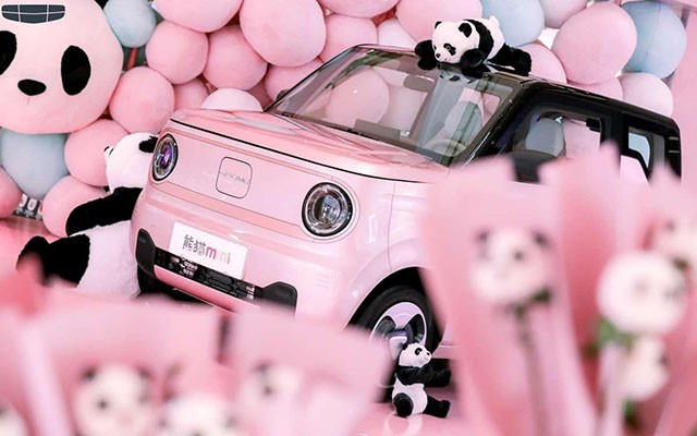 Panda Mini sở hữu thiết kế ngoại hình nhỏ nhắn, đáng yêu. Mẫu xe dễ gây lầm tưởng với mẫu xe ô tô đồ chơi kích thước lớn bởi ngoại hình độc đáo này.