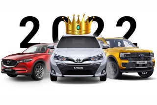 Top 10 ô tô bán chạy nhất Việt Nam năm 2022 - Vios chễm chệ trên ngôi vương