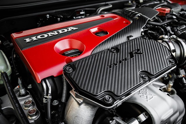 Honda Civic Type R 2023 là xe dẫn động cầu trước mạnh mẽ nhất thế giới và được thể hiện qua thông số động cơ.