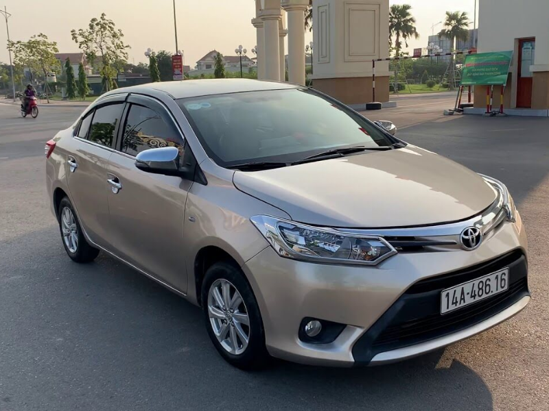 Toyota Vios cũ được đánh giá cao nhờ thiết kế hiện đại