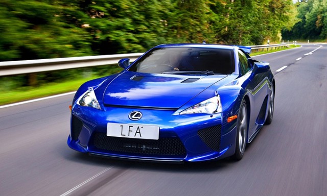 LFA - siêu xe chỉ sản xuất trong thời gian 2010-2012 với số lượng 500 chiếc. Ảnh: Lexus